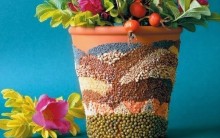 Como Decorar Seu Vaso de Planta Em Mosaico – Materiais e Passo a Passo