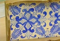 Técnica de Pintura Azulejo Português em Madeira – Como Fazer