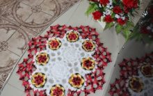 Flor Em Pétalas de Crochê – Material e Passo a Passo