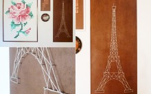 Quadro Torre Eiffel Com Barbante – Como Fazer