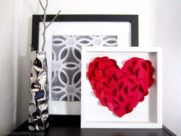 Quadro Decorativo Coração – Como Fazer