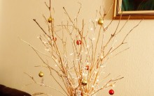 Árvore de Natal com Galhos Secos – Materiais e Vídeo