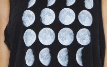 Camiseta Estampada com Fases da Lua – Como Fazer e Vídeo