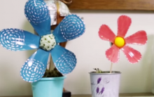 Como Fazer Flores de Garrafa Pet – Vídeo Com Passo a Passo