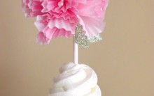 Topo de Cupcake de Forminha – Material e Passo a Passo
