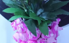 Vaso Com Flores de Crepom – Vídeo de Como Fazer