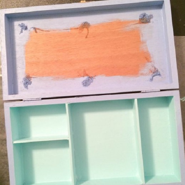 Caixa de Joias Decorada –  Material e Pinte