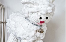 Ovelha Feita de Crochê Cisne – Material, Gráfico e Execução