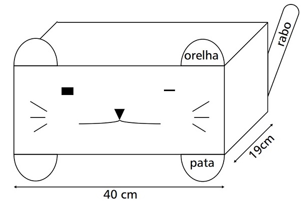 Almofada gato crochê-grafico
