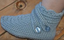 Botinha Em Crochê Para Adulto – Material e Como Fazer