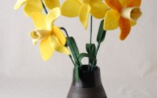 Bouquet Narcisos Em Feltro – Passo a Passo