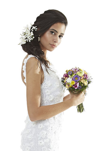Vestido de noiva em crochê - receita