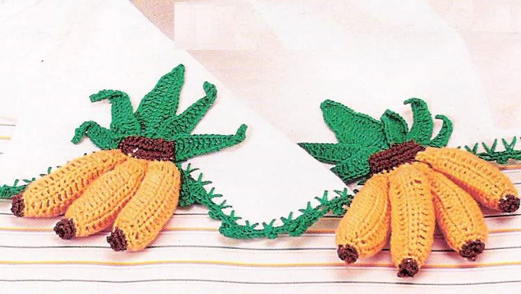 Barrado Banana Em Crochê – Como Fazer