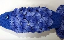 Peixe Puxa Saco Em Crochê – Material e Como Fazer