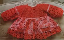 Vestido Infantil Em Crochê – Material e Como Fazer