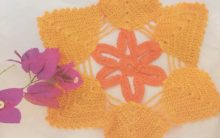 Toalhinha Mimo Das Estrelas Crochê – Material e Como Fazer