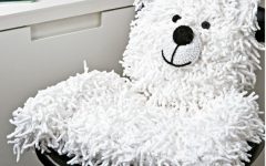 Cadeira Infantil Urso Polar Em Crochê – Material e Como Fazer