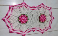 Jogo de Banheiro Flor Jade Crochê – Material e Como Fazer