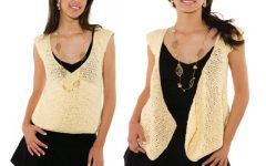 Blusa Amarela 2 Em 1 Em Crochê – Material e Como Fazer