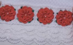 Barrado Floral Em Crochê – Material e Vídeo
