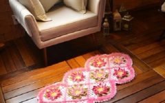 Tapete Crochê Floral Multicolor – Material e Receita