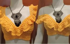 Blusa Cropped Ciganinha Crochê – Material e Vídeo