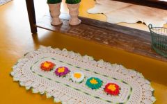 Tapete Flores Coloridas Em Crochê – Material e Receita