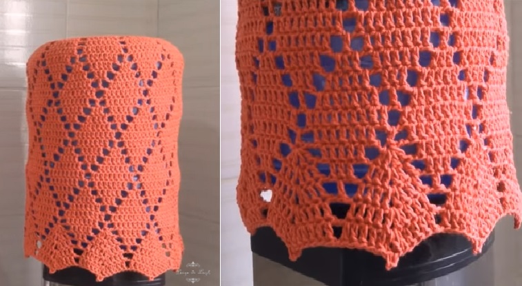 Capa de Galão Outono Em Crochê – Material e Vídeo