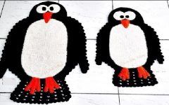 Tapete Pinguim Em Crochê – Material e Vídeo