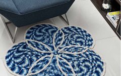 Tapete e Almofada Azul Cru Em Crochê – Material e Receita