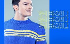 Blusa Masculina Copa do Mundo Tricô – Material e Receita