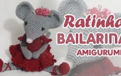 Amigurumi Ratinha Bailarina – Material e Vídeo