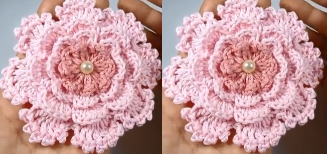 Flor Gardênia Em Crochê – Material e Vídeo