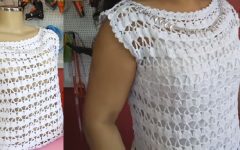 Blusa Circular Sem Costura Em Crochê – Material e Vídeo