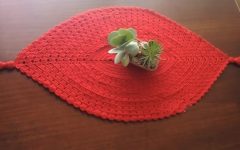 Caminho de Mesa Vermelho Em Crochê – Material e Vídeo