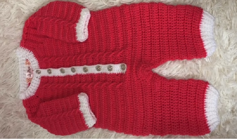 Macacão Mais Bebê Em Crochê – Material e Vídeo