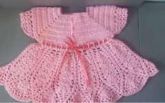 Vestido Infantil Rosa Em Crochê – Material e Vídeo