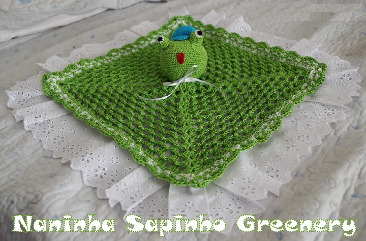 Naninha Sapinho Greenery Em Crochê – Material e Vídeo