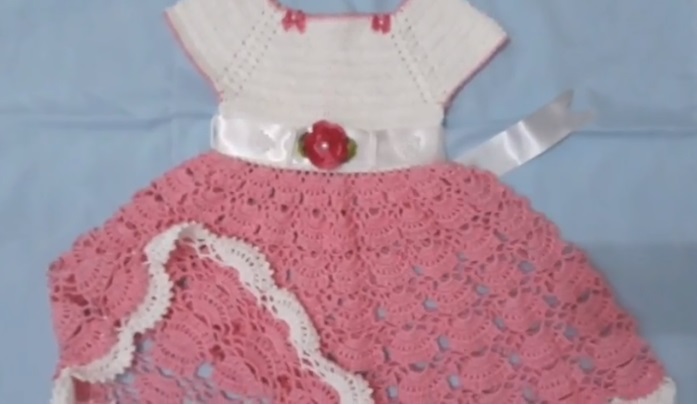 Vestido Princesa Em Crochê – Material e Vídeo