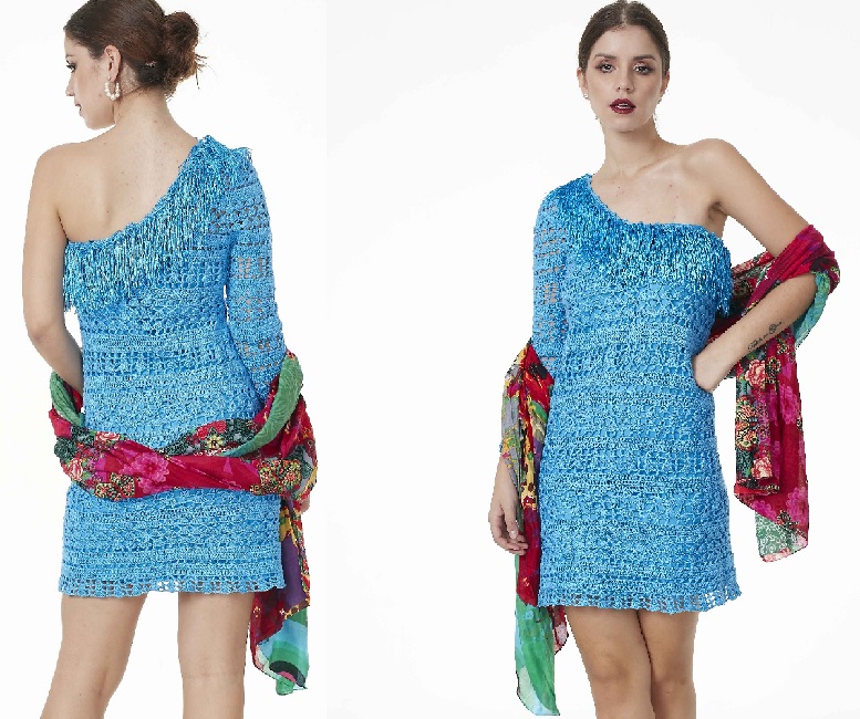 Vestido Buenos Aires Em Crochê – Material e Receita