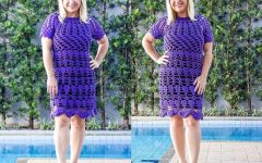 Vestido Ultra Violeta Em Crochê – Material e Vídeo