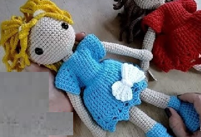 Amigurumi Boneca Sem Costura Em Crochê – Material e Vídeo