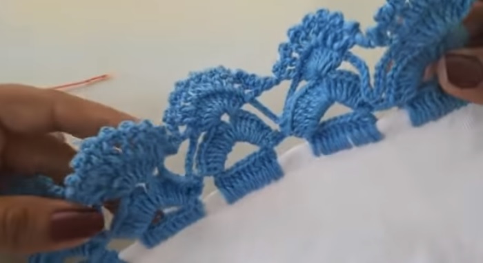 Barrado Para Pano De Prato Simples Em Crochê – Material e Vídeo