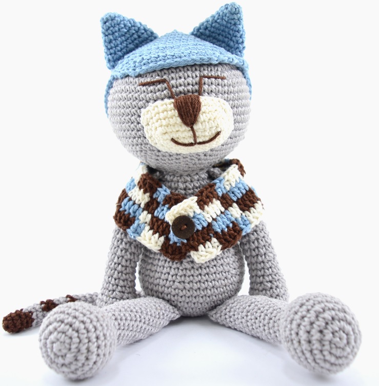 Amigurumi Mr Cat Em Crochê – Material e Receita