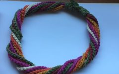 Colar Correntinhas Coloridas Em Crochê – Material e Vídeo