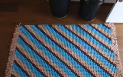 Tapete Diagonal Em Crochê – Material e Vídeo