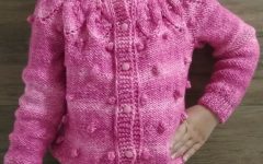 Cardigan Infantil Pala Folhas Em Tricô – Material e Vídeo