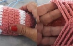 Sapatilha Simples Em Crochê – Material e Vídeo