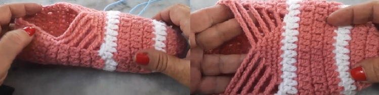 Sapatilha Simples Em Crochê – Material e Vídeo