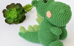 Amigurumi Dinossauro Be Em Crochê – Material e Receita